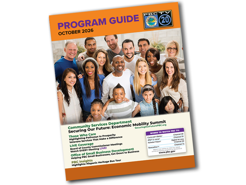 PBC TV 20 - Program Guide Oct. 2026
