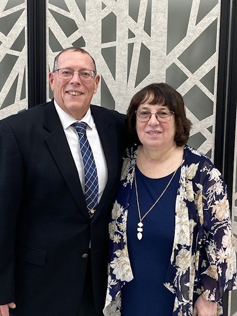 A photo of Mike and Linda