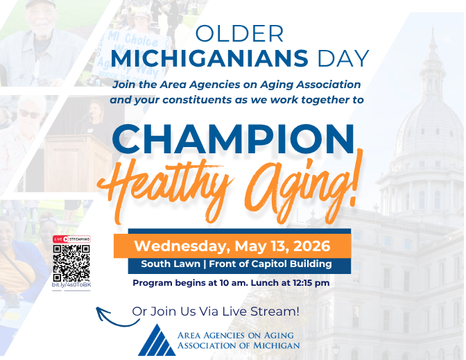 Graphic for Older Michiganians Day