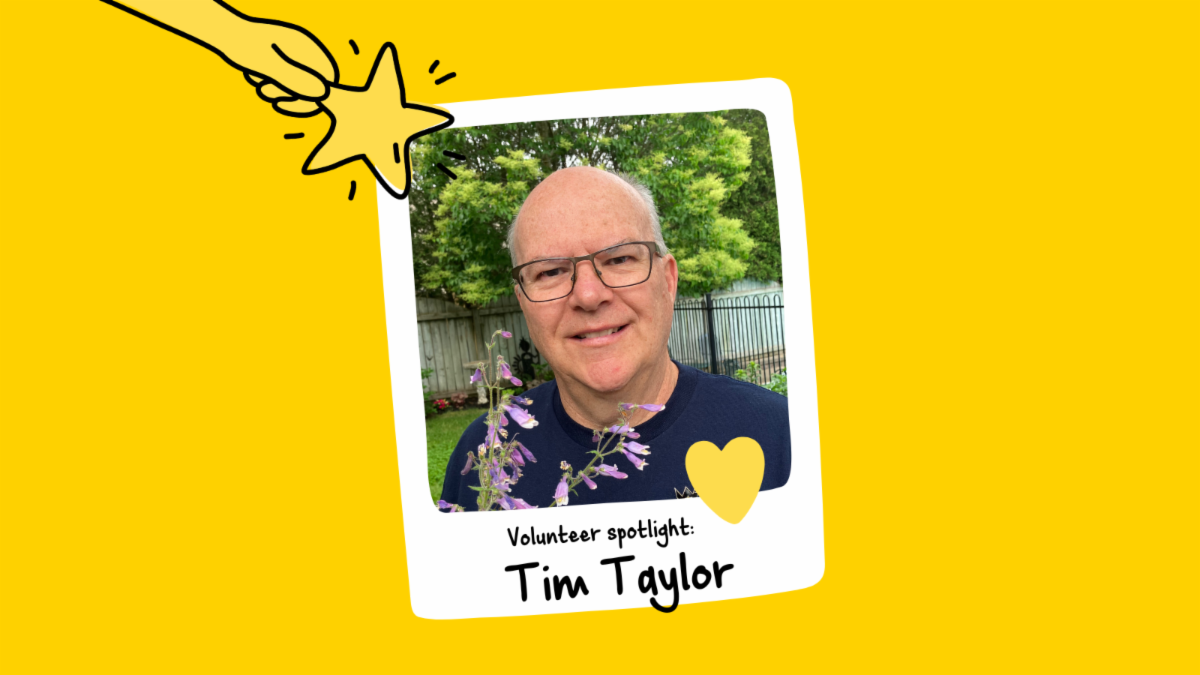 Volunteer spotlight: Tim Taylor