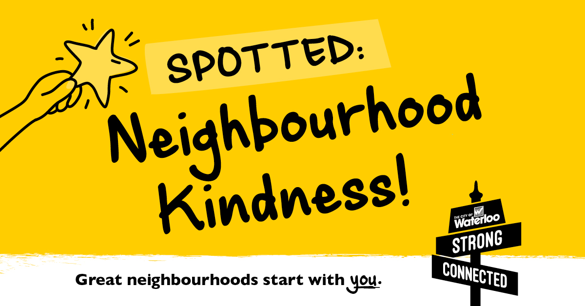 Spotted: neighbourhood kindness!