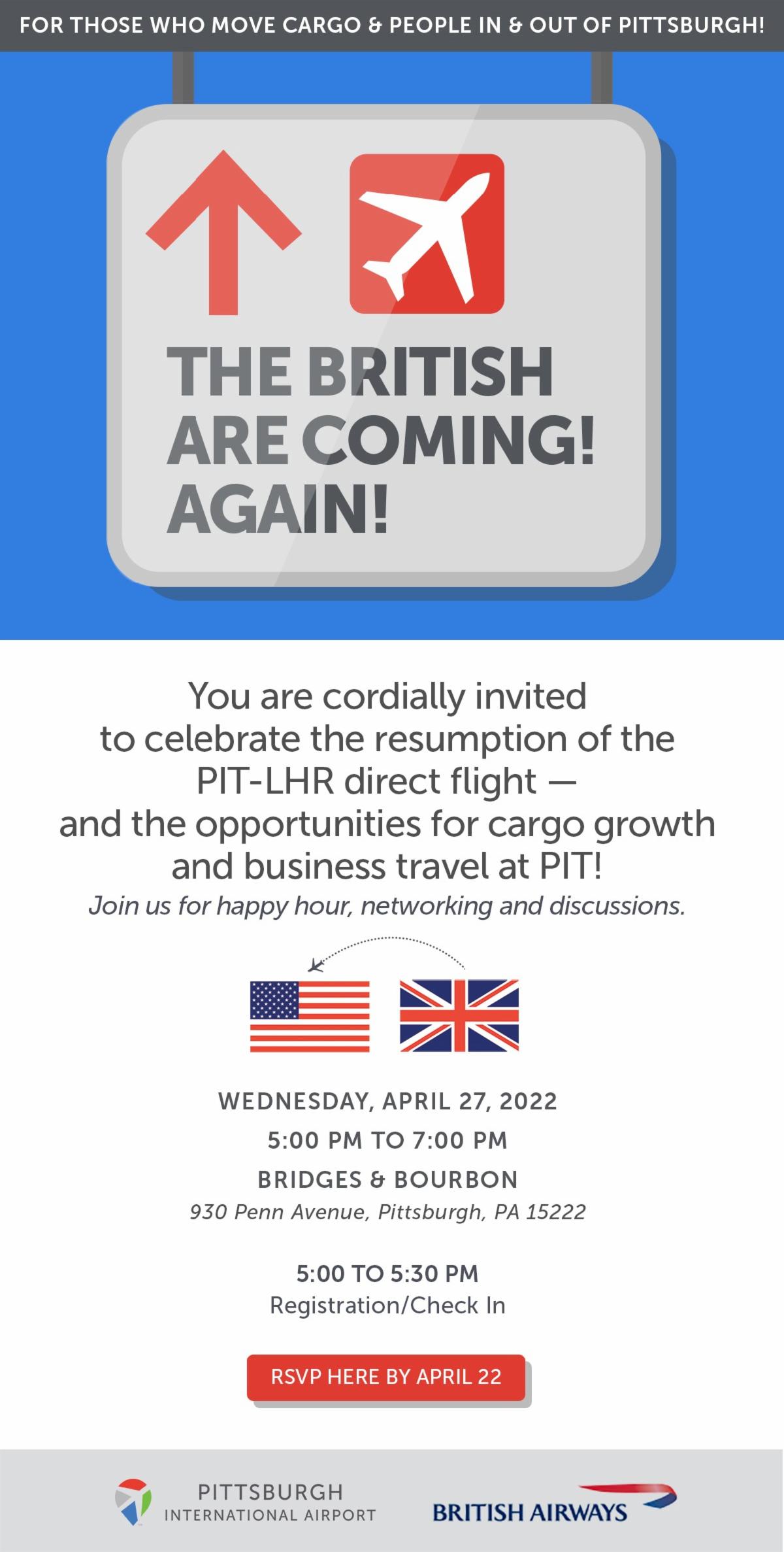 Join Us to Celebrate the Return of British Airways!