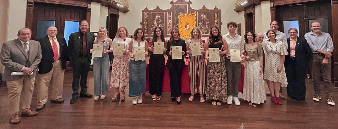 Photo of the Spanish Honor Society