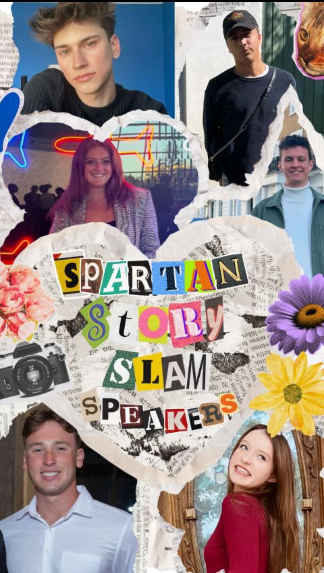 Spartan Story Slam flyer