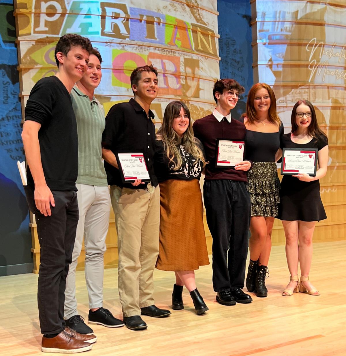 Spartan Story Slam student photo