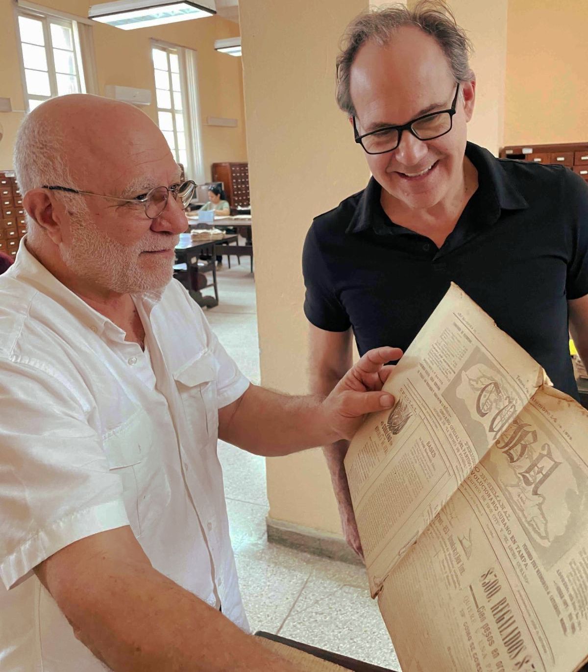 Dr. James Lopez and colleague