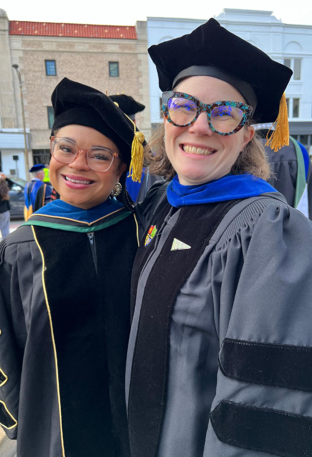 COMM faculty at the inauguration