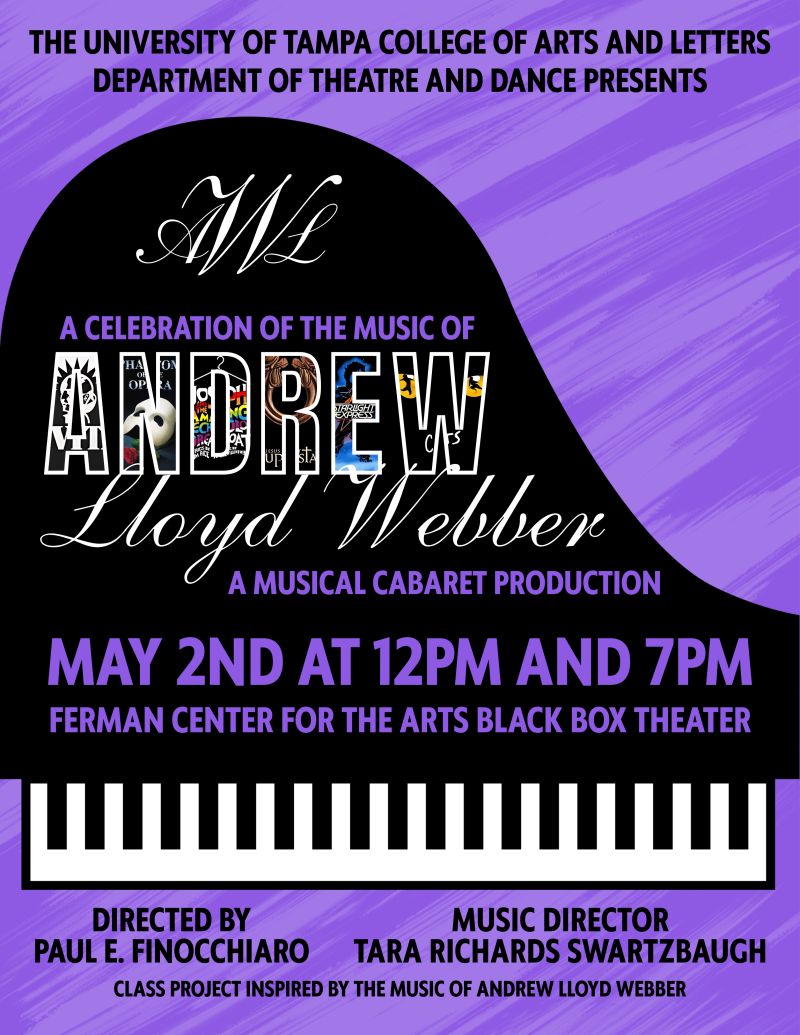 Poster of Andrew Lloyd Webber Cabaret