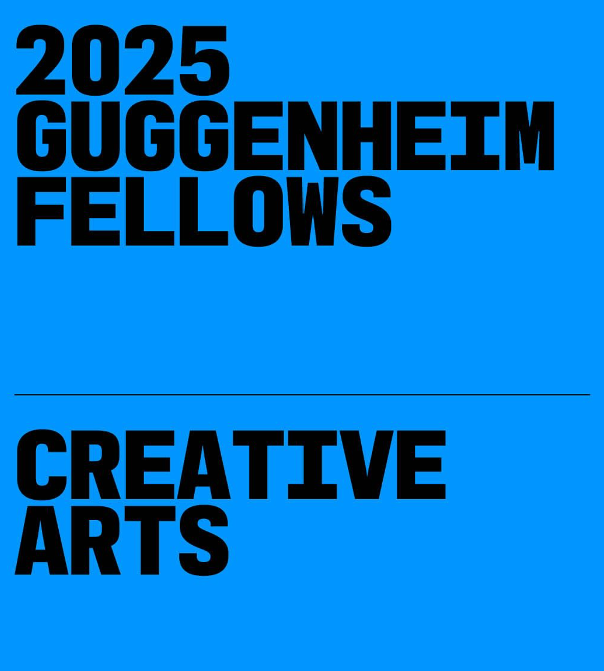 Guggenheim fellows posters 2025
