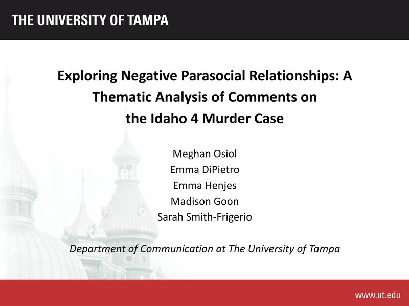 Students powerpoint conference presentation