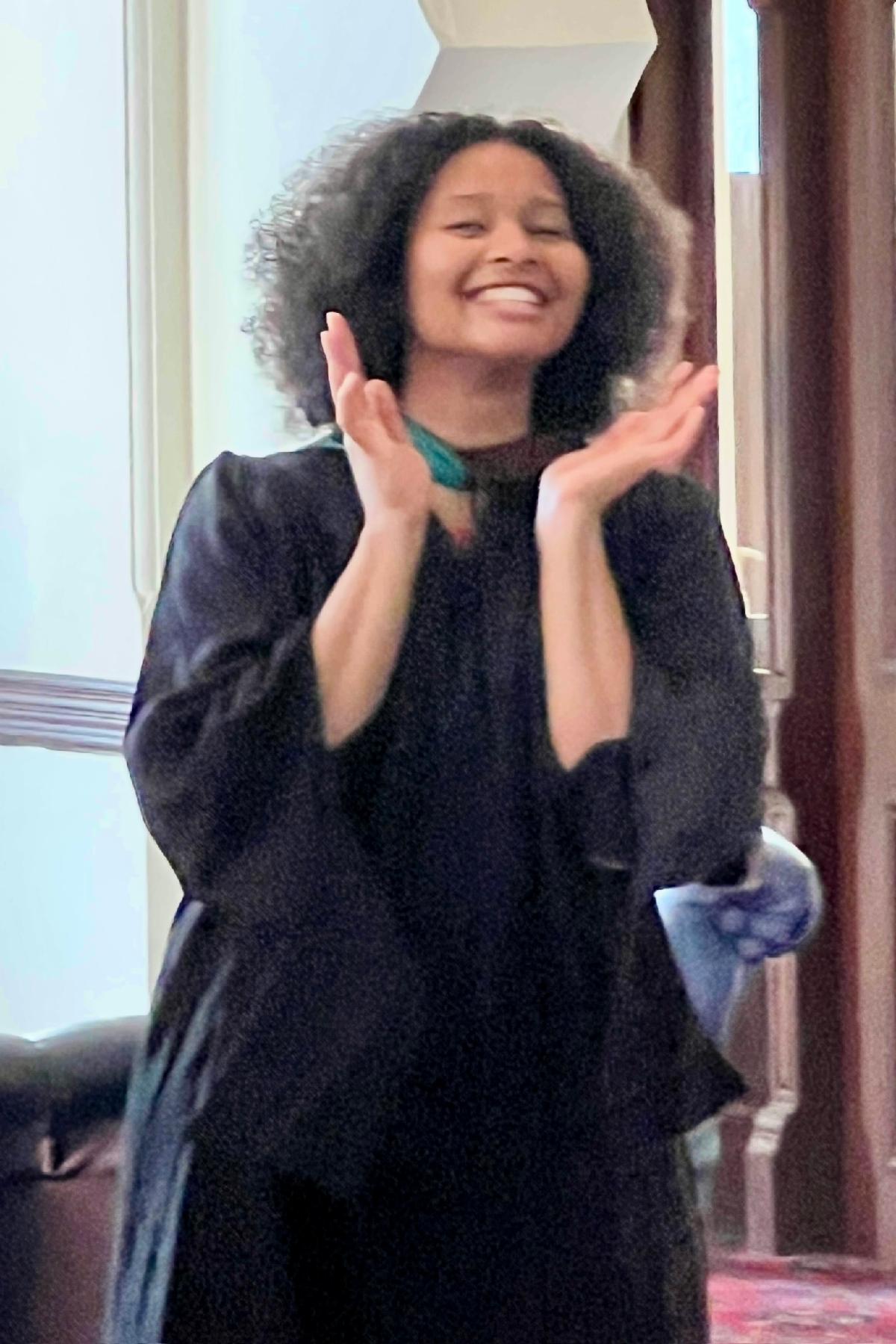 Dr. Modder at the inuguration