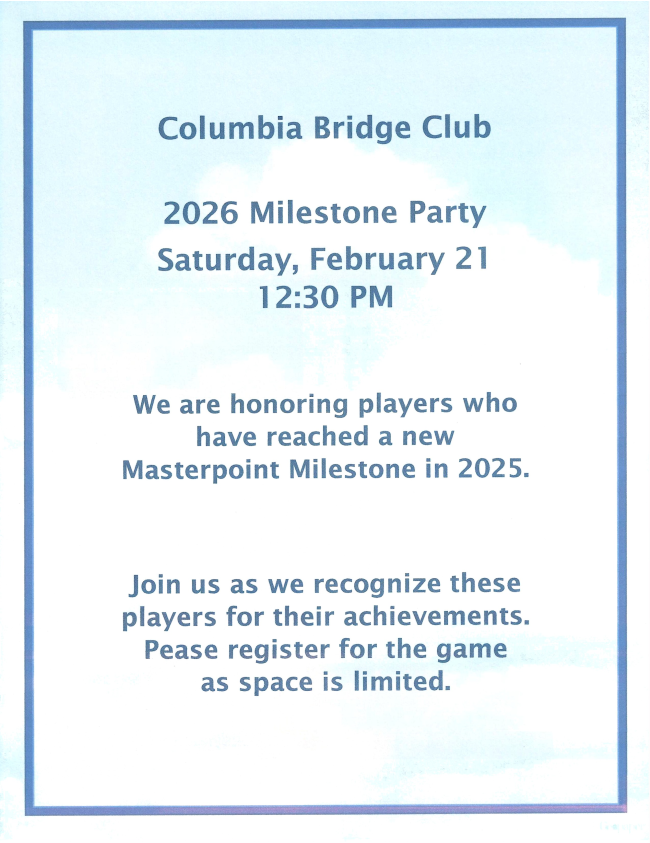 CBC Milestone Party