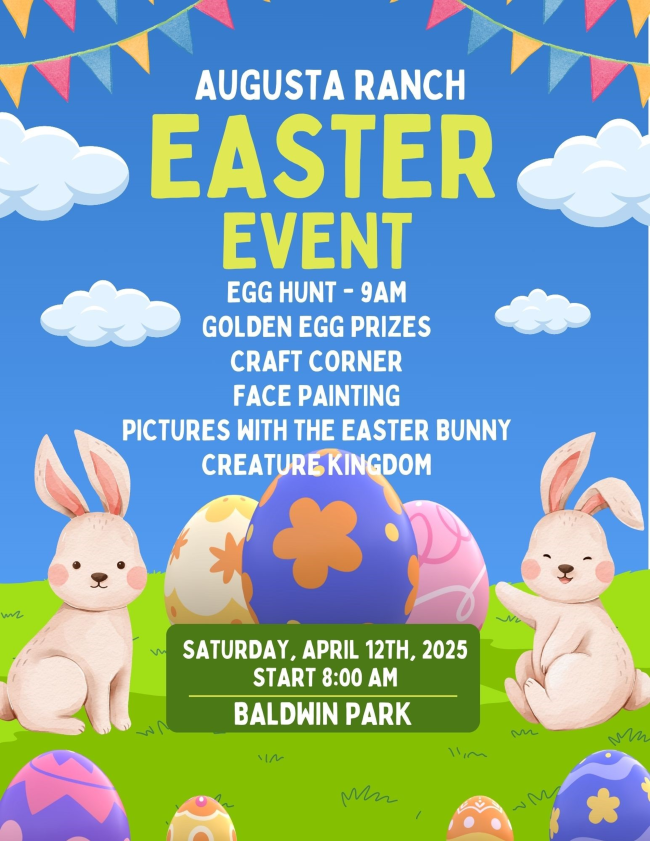 April 2025 Newsletter is Available – Augusta Ranch HOA