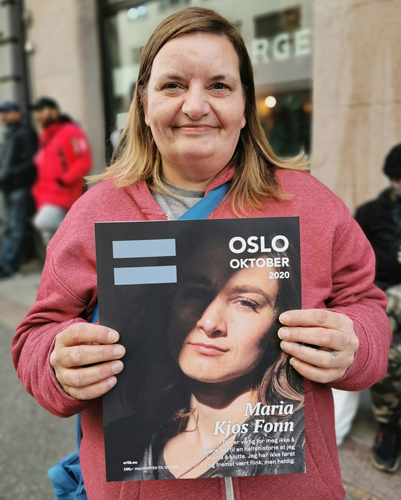 =Oslo-selger Anniken med siste nummer av =Oslo
