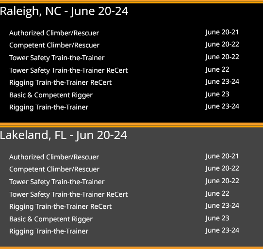 Comtrain Classes In Raleigh NC Lakeland FL