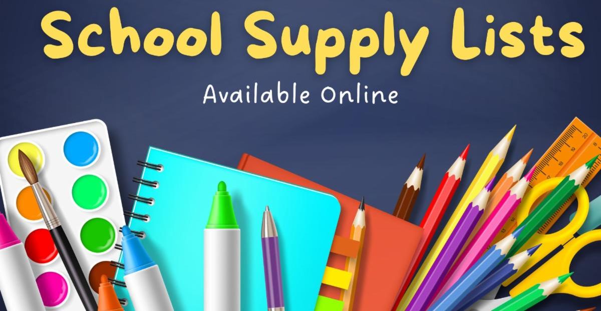 2024-2025 school supply lists available online
