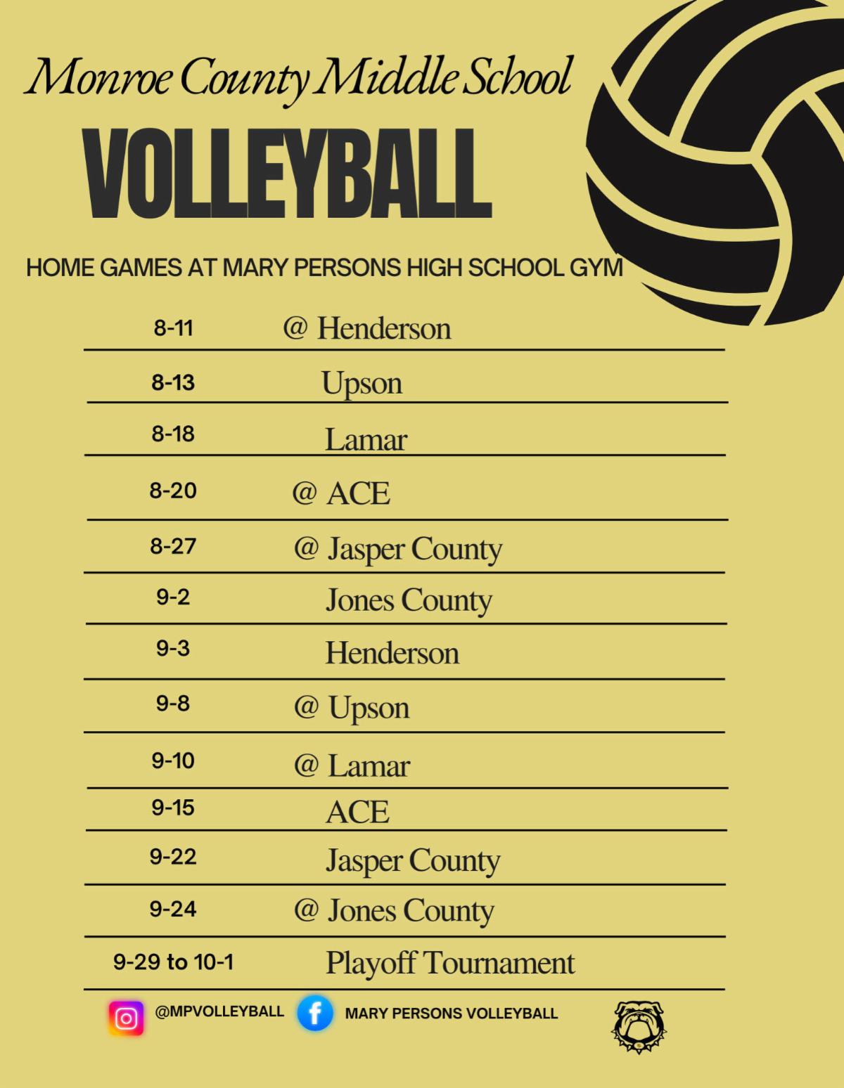 mcms volleyball schedule