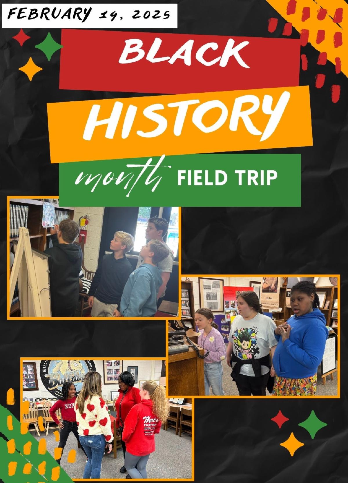 february 14 2025 black history month field trip pic