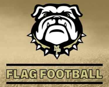 flag football logo