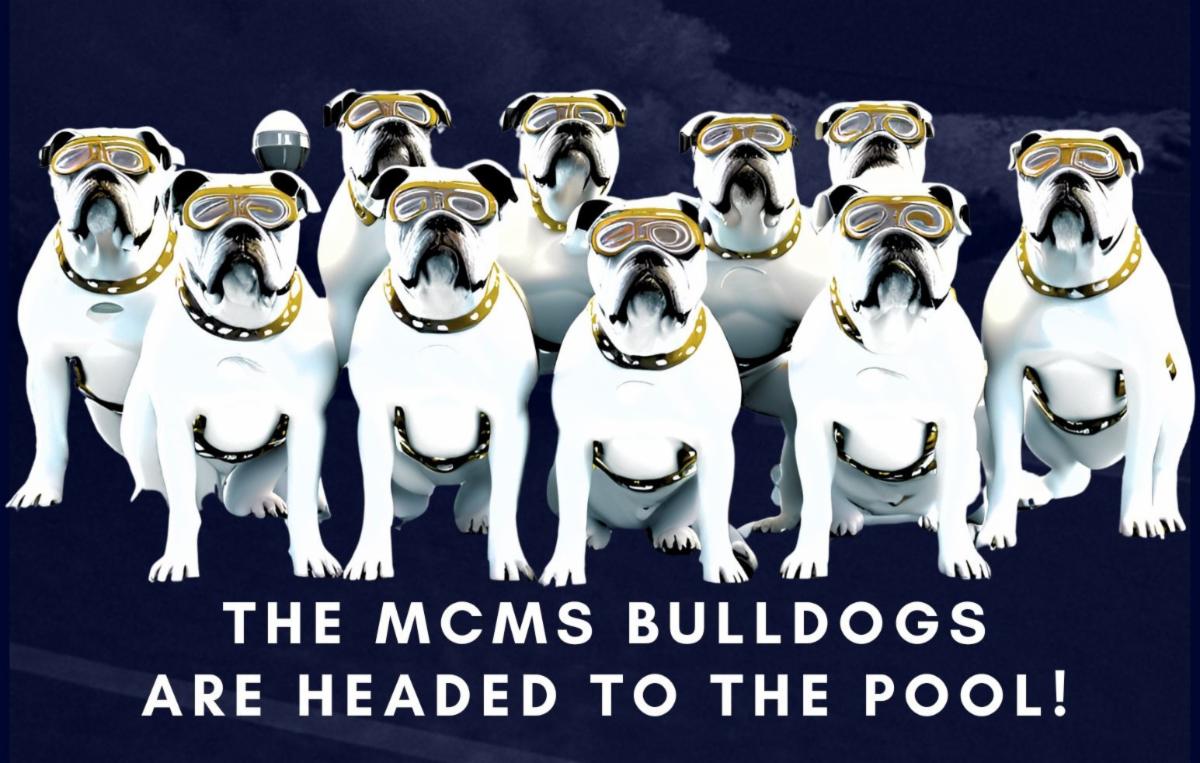 the mcms bulldogs are headed to the pool