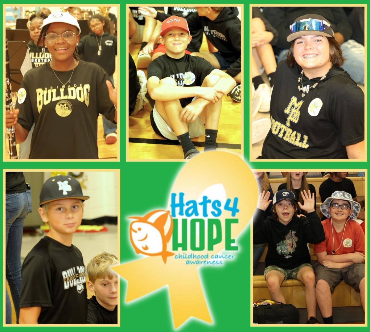 Jay's Hope Hats collage