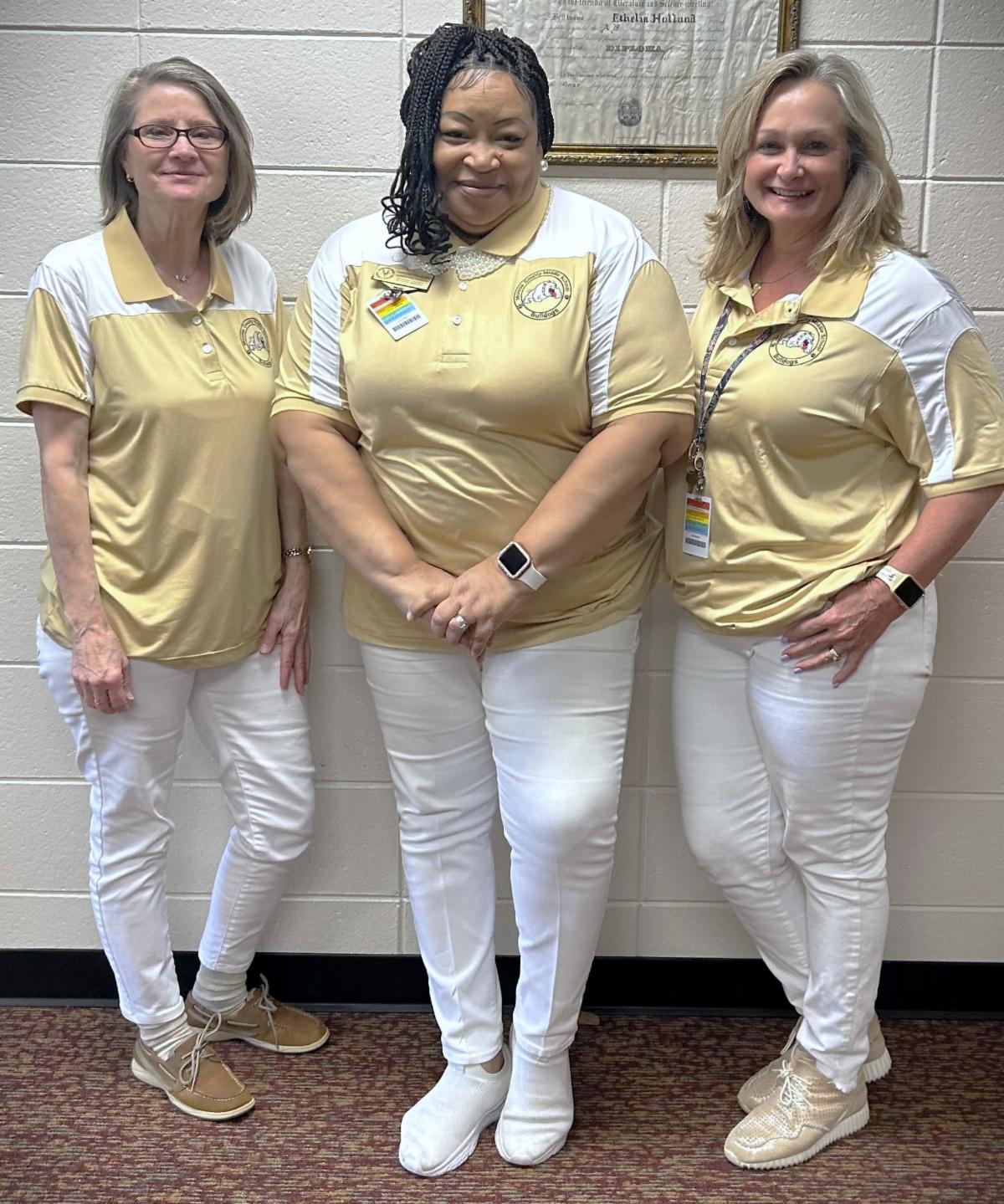 Ms. Wood Mrs Phinazee and Mrs Pyron