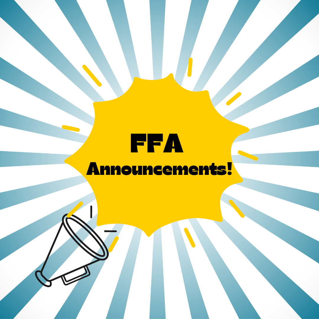 FFA Announcements