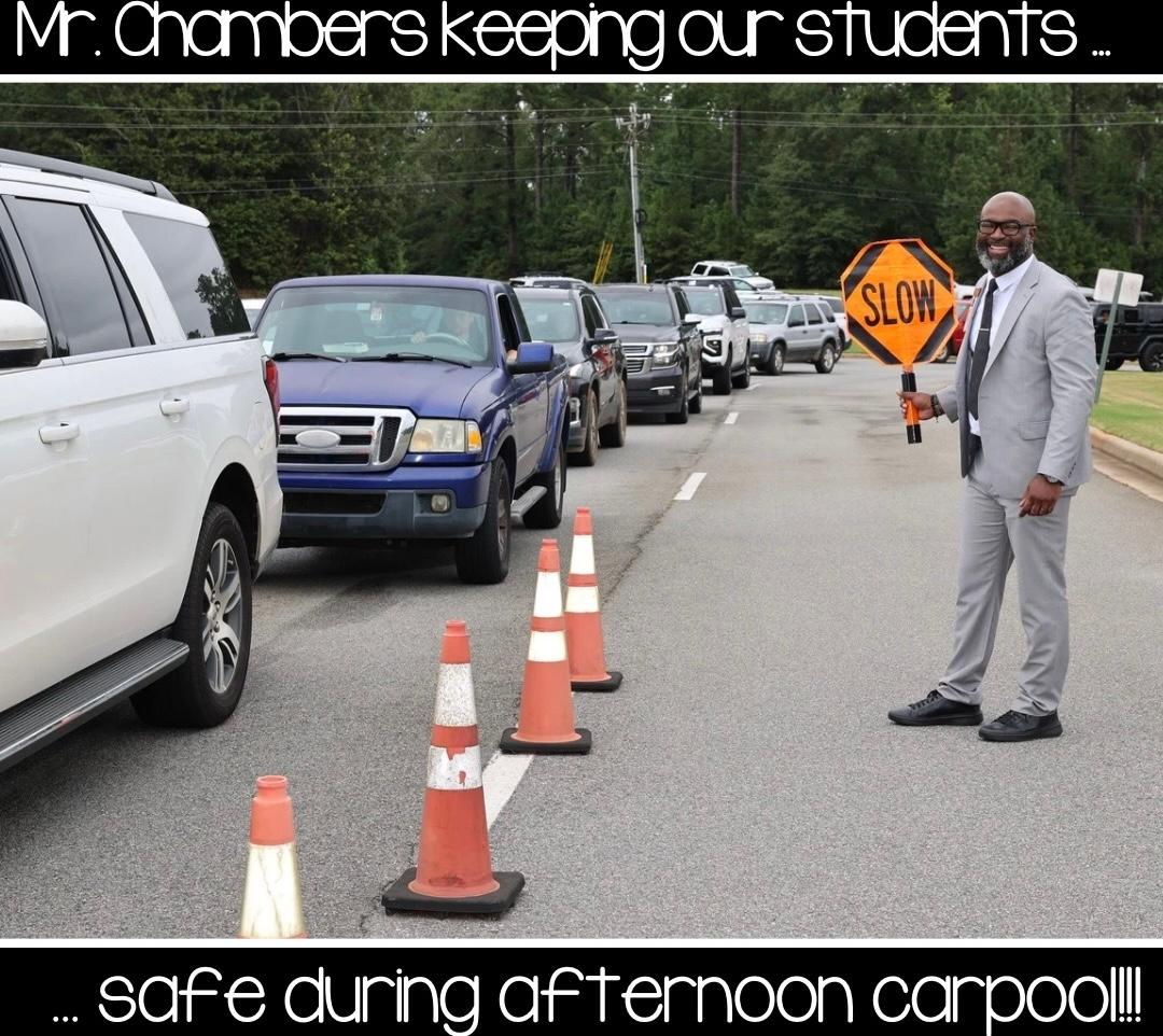 mr chambers dr williams and ms nelson ready for the new year