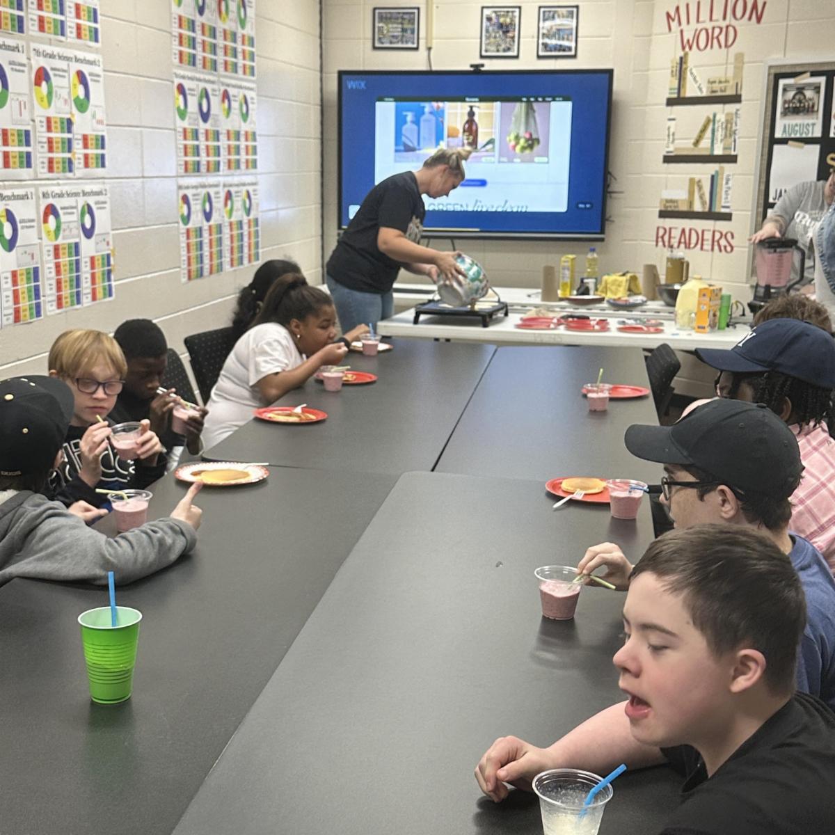 dunn and flotlin's class - pancakes