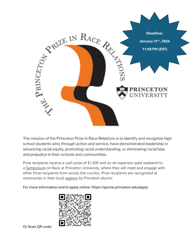 The Princeton Prize in Race Relations