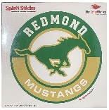 Redmond Mustangs decal