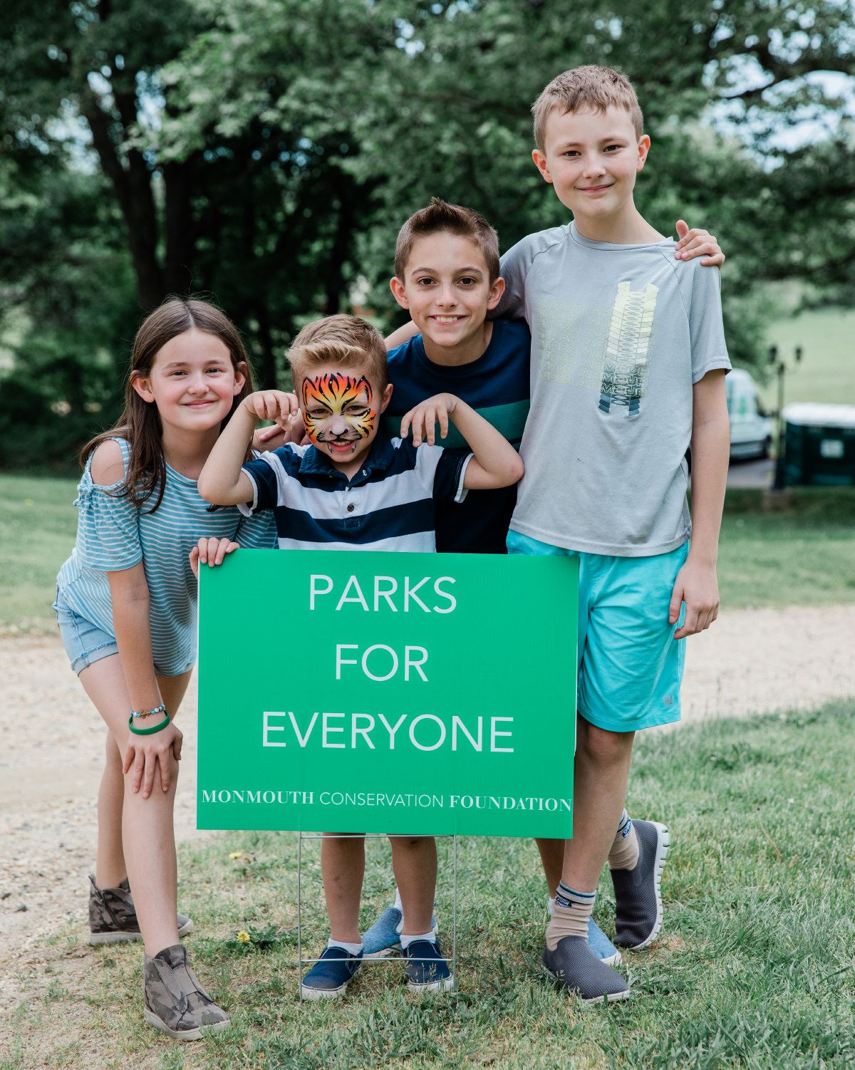 Kids enjoying Spring For Conservation 2023