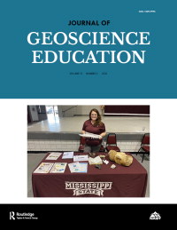 Cover of the most recent Journal of Geoscience Education