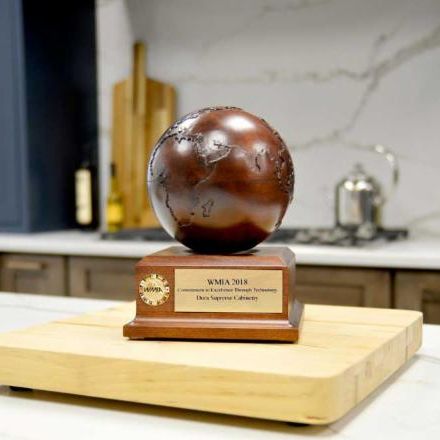 WMIA 2018 Wooden Globe Award Commitment to Excellence Through Technology Dura Supreme Cabinetry