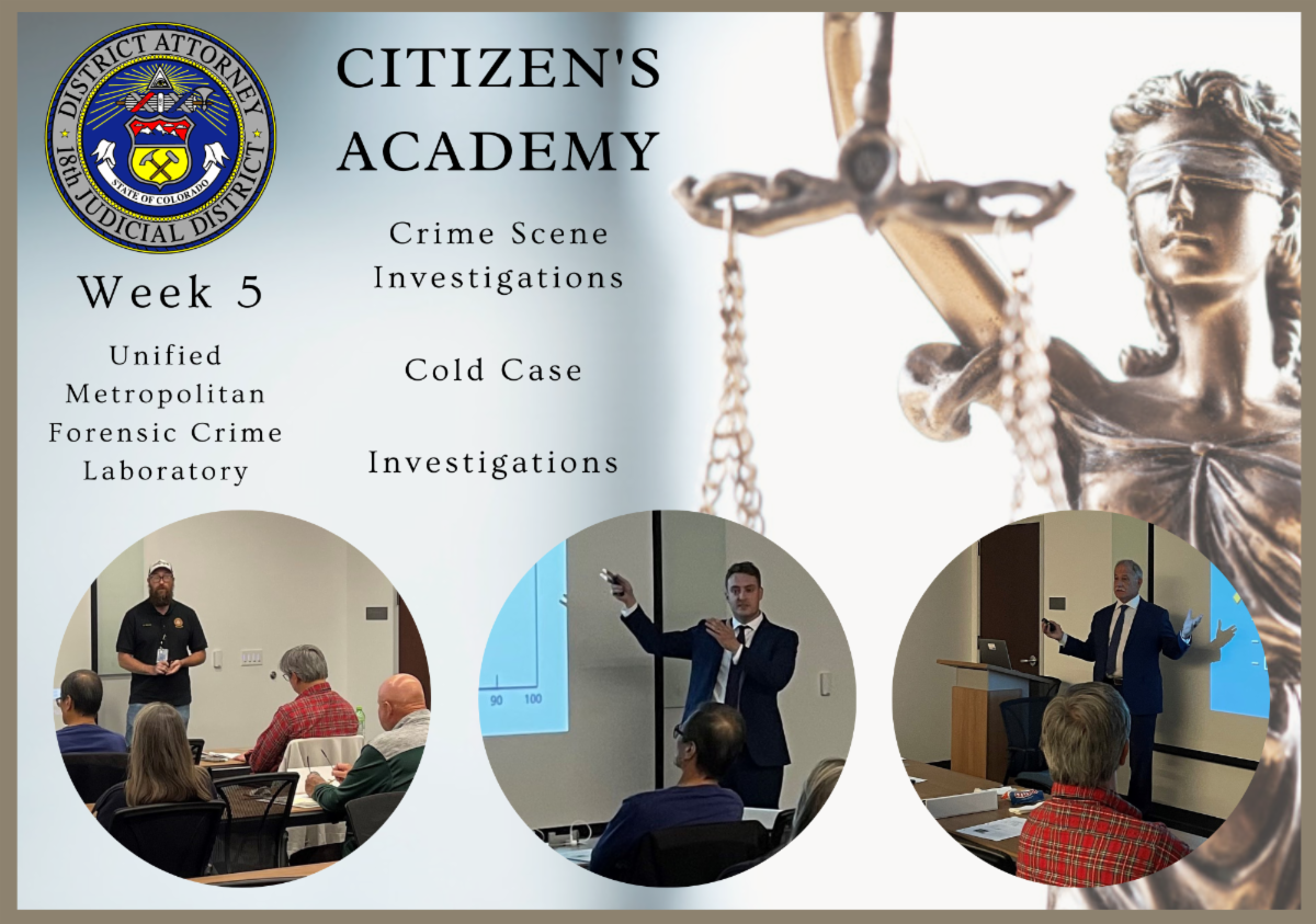 District Attorney's Office 18th JD October Newsletter