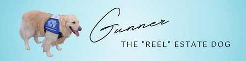 Gunner the Reel Estate Dog