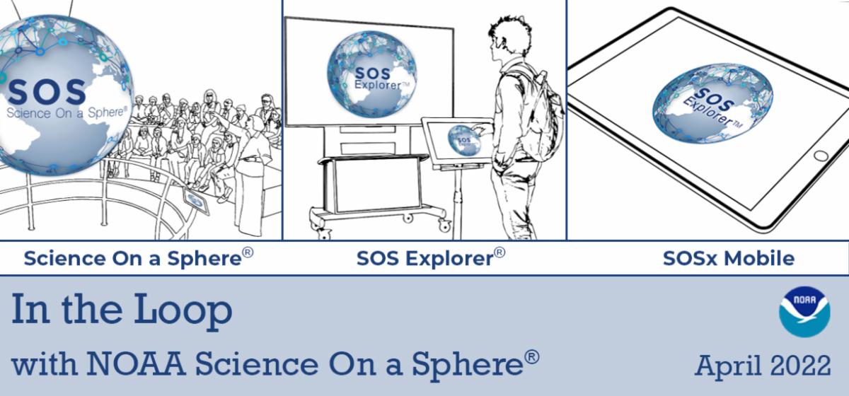 In the Loop with NOAA Science On a Sphere® - April 2022
