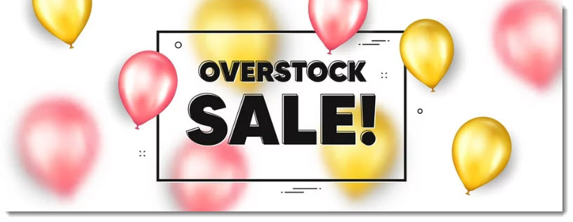 Overstock Sale - up to 25% OFF
