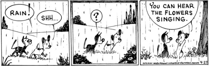 Spring Comic - April Showers
