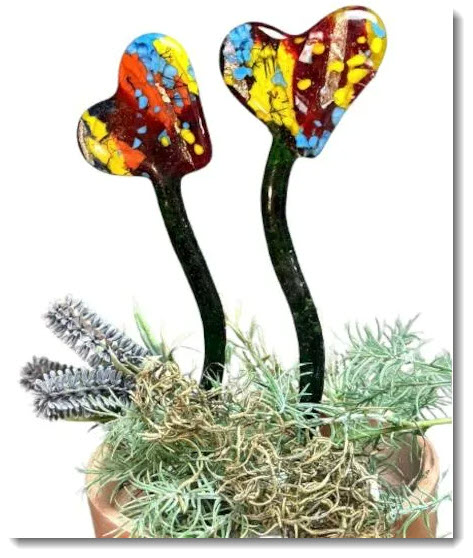 Heart Stakes Fused Example