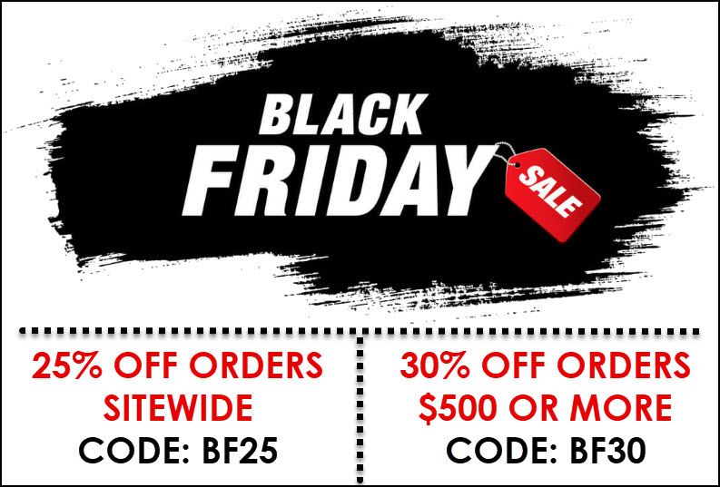 Black Friday Sale  checkout codes BF25  or BF30
