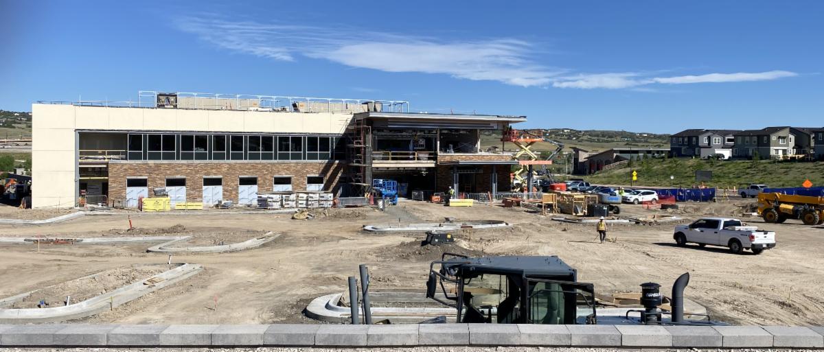 Medical office building under construction