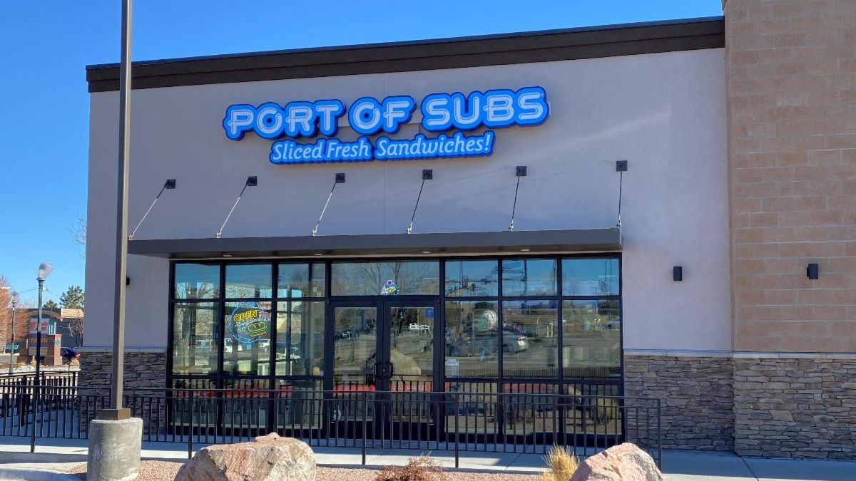Photo of Port O Subs shop.