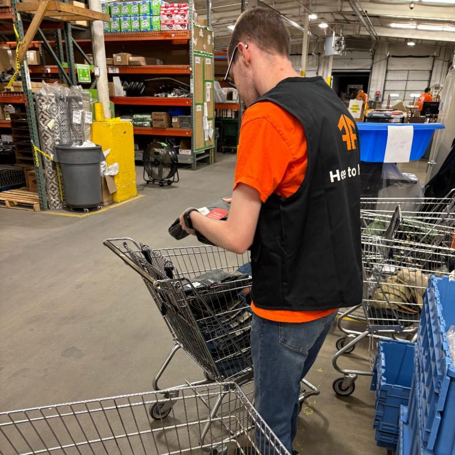 Ethan at employment position