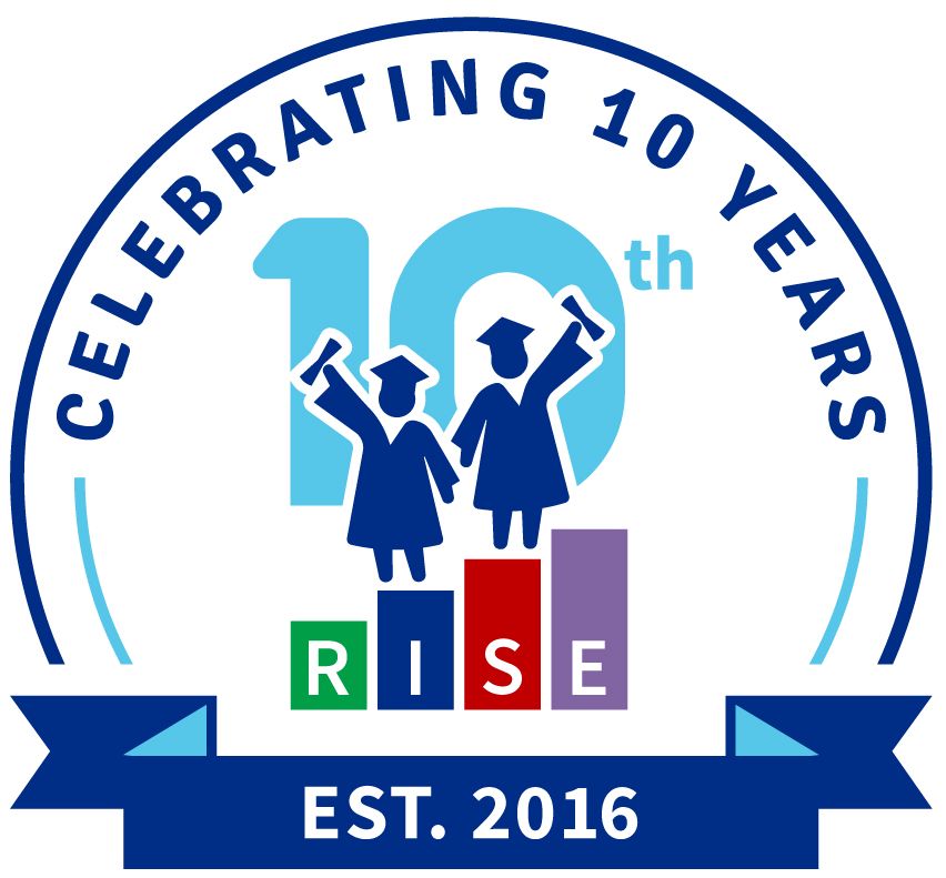RISE at 10 seal (circle)