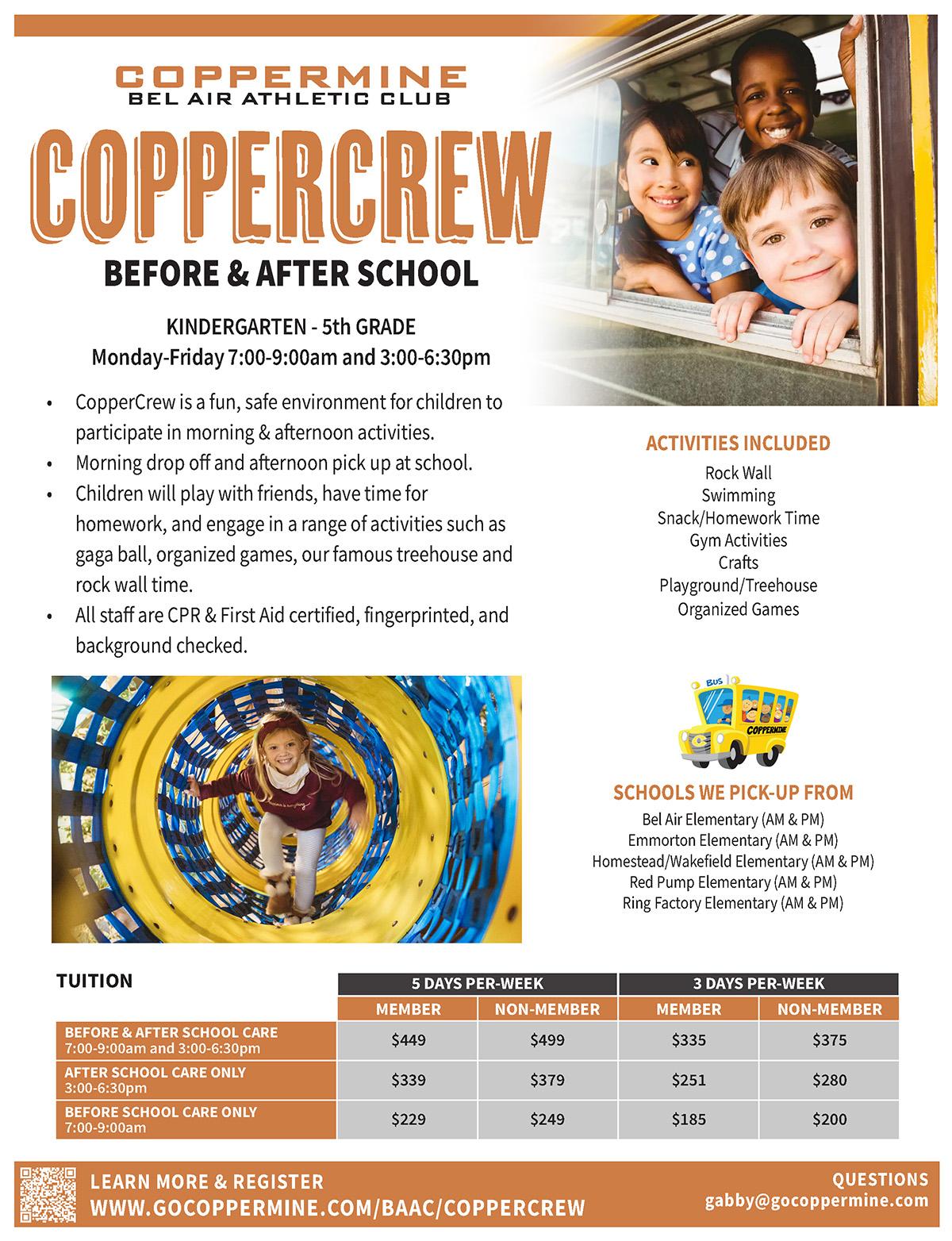 Bel Air Child Care Registration Open!