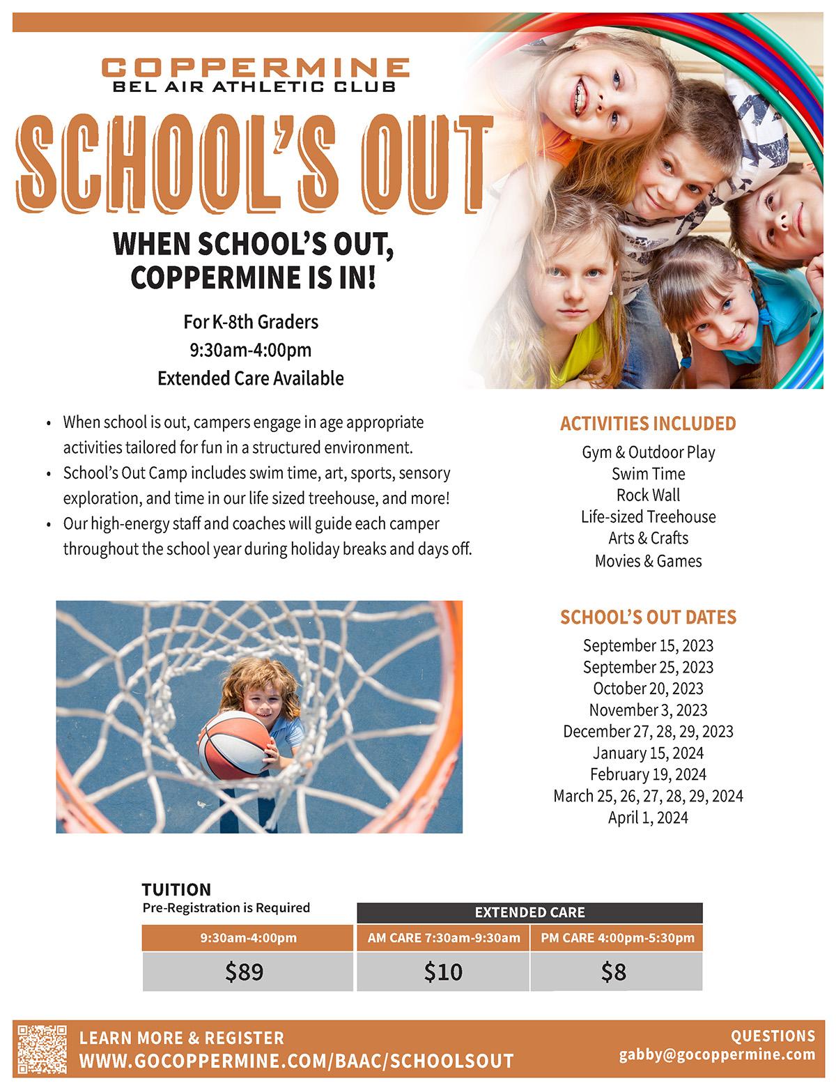 Bel Air Child Care Registration Open!