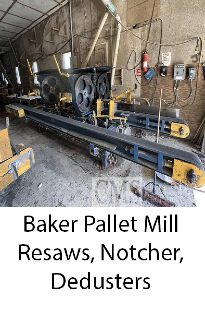 Used Sawmill & Pallet Machinery for sale