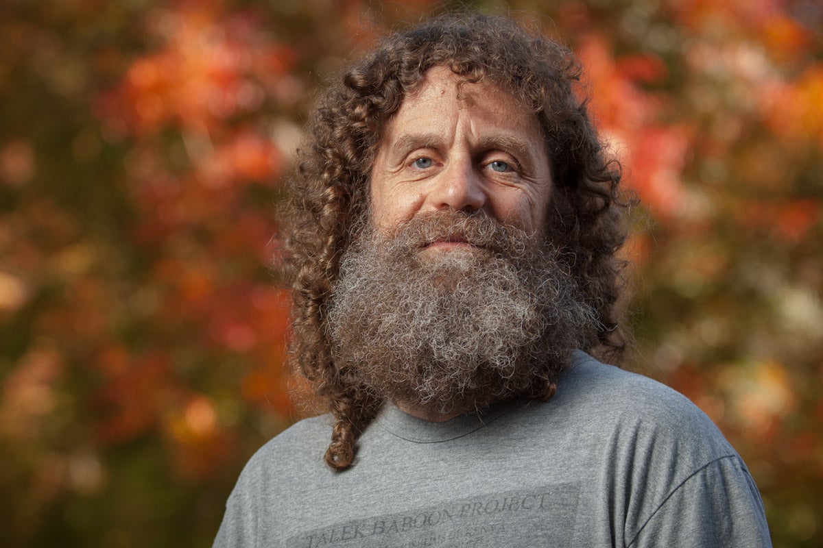 Headshot of Robert Sapolsky