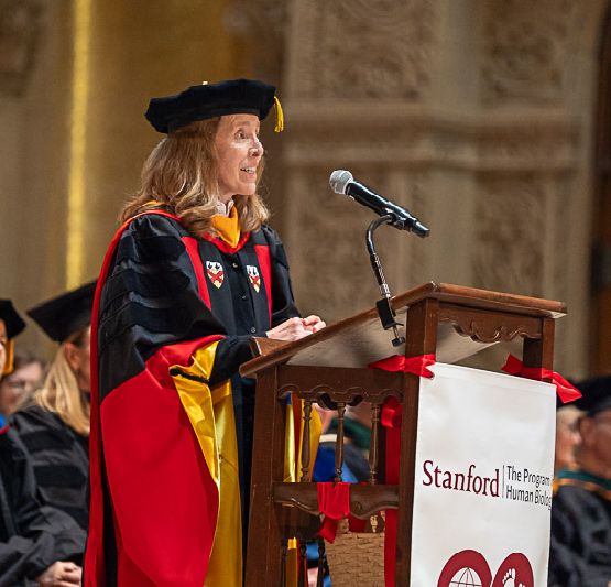 Lianne Kurina speaks at 2025 diploma ceremony